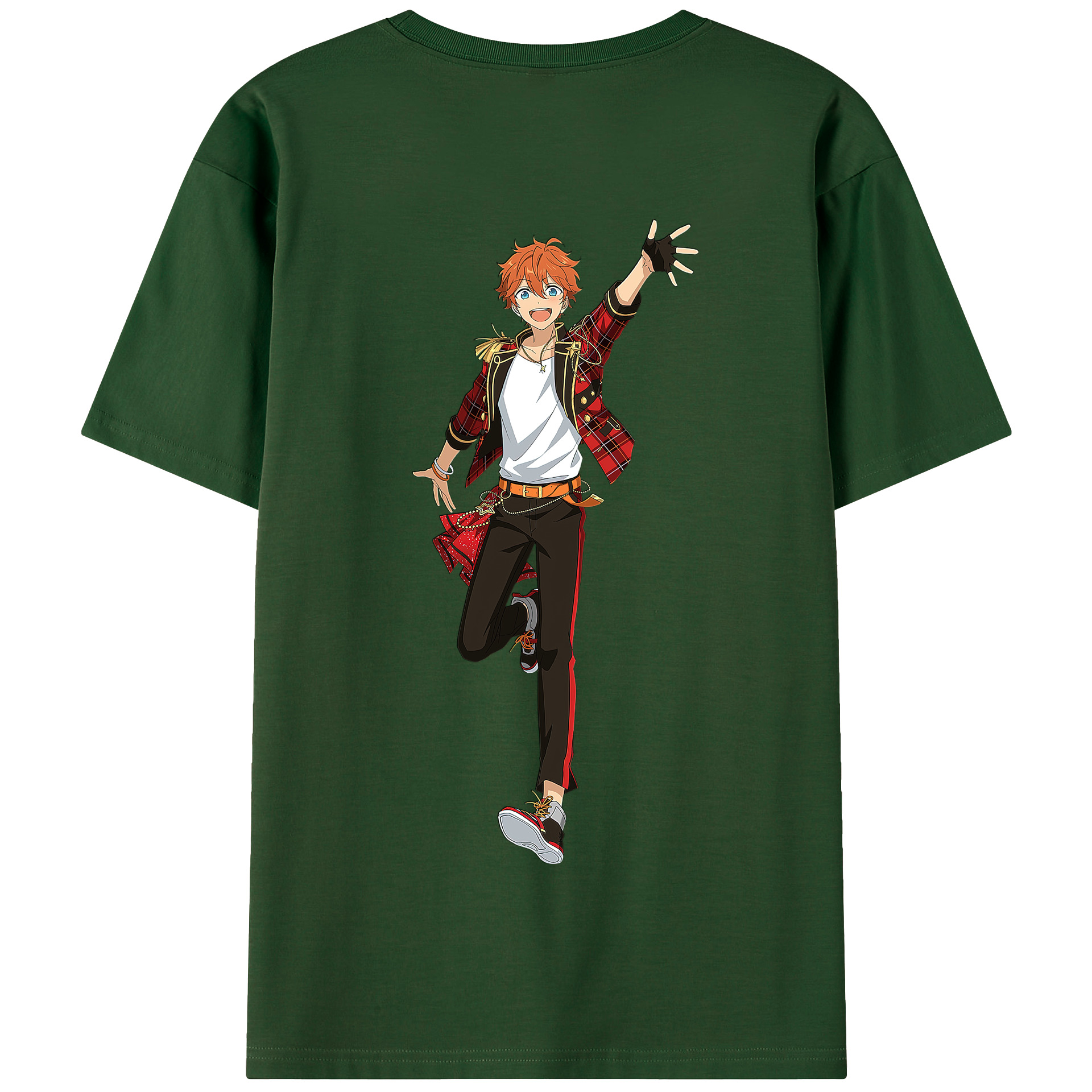 （画像用） あんさんぶるスターズ! Ensemble Stars 綿100％半袖Tシャツ（背面プリント）